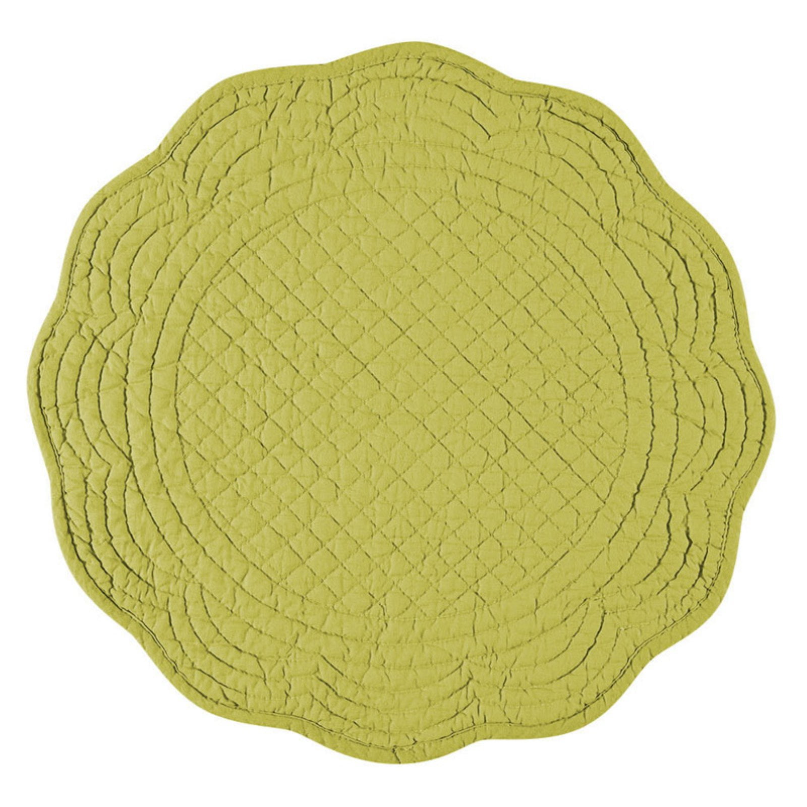 KAF Home Boutis Round Placemat Set of 4