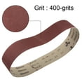 thumbnail image 4 of Unique Bargains 2-inch X 27-inch Sanding Belt 400 Grits Sand Belts for Belt Sander 10pcs, 4 of 4