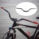 thumbnail image 3 of 2x Manillar de bicicleta ligero DH Manillar de elevación extralargo 31,8 mm Accesorios Sunnimix Manillar de bicicleta de montaña, 3 of 8