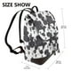 thumbnail image 2 of Balery Black And White Sheeps Mochila de Cuero para Mujeres, Gran Capacidad, Bolsa de Viaje Multifuncional, Mochila de Cuero y Bolsa de Hombro para Mujeres, 2 of 4
