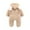 Beige, variant on LYXSSBYX Two Piece Sets Clothing Newborn Baby Winter Girls Boys Clothes Warm Animal Overall Rompers Jumpsuit