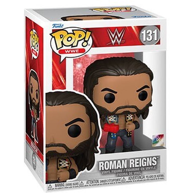 Funko WWE Roman Reigns Pop! Vinyl Figure #131, Not Mint, with