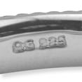 thumbnail image 4 of Bague Empilable en Argent 925 Fantaisie Texturée/, 4 of 8