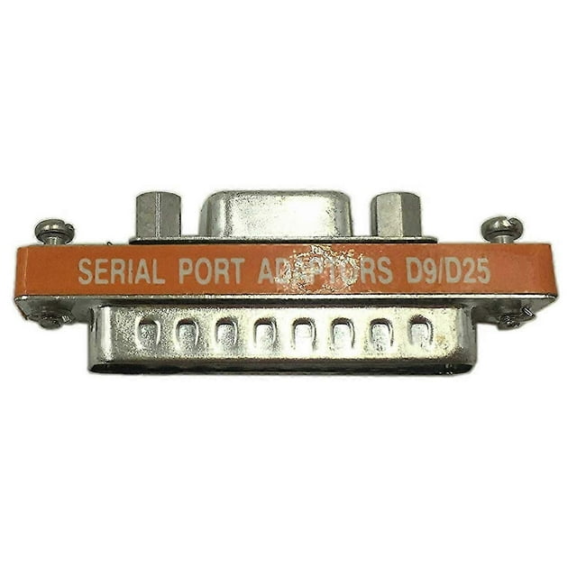 DB9 Female to DB25 Male Mini Serial Port Cable Adapter Gender Changer