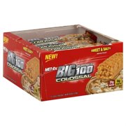 MET-Rx MET Rx Big 100 Colossal Meal Replacement Bar, 12 ea