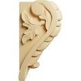 thumbnail image 3 of Ekena Millwork 3 1/4"W x 2 3/4"D x 5"H Medium Acanthus Leaf Block Corbel, Maple, 3 of 4