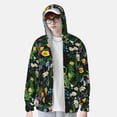 thumbnail image 2 of Balery Chamomile Sudadera ligera de manga larga con capucha y protección solar UPF 50+ para hombre y mujer, ideal para pesca y running-Medium, 2 of 7