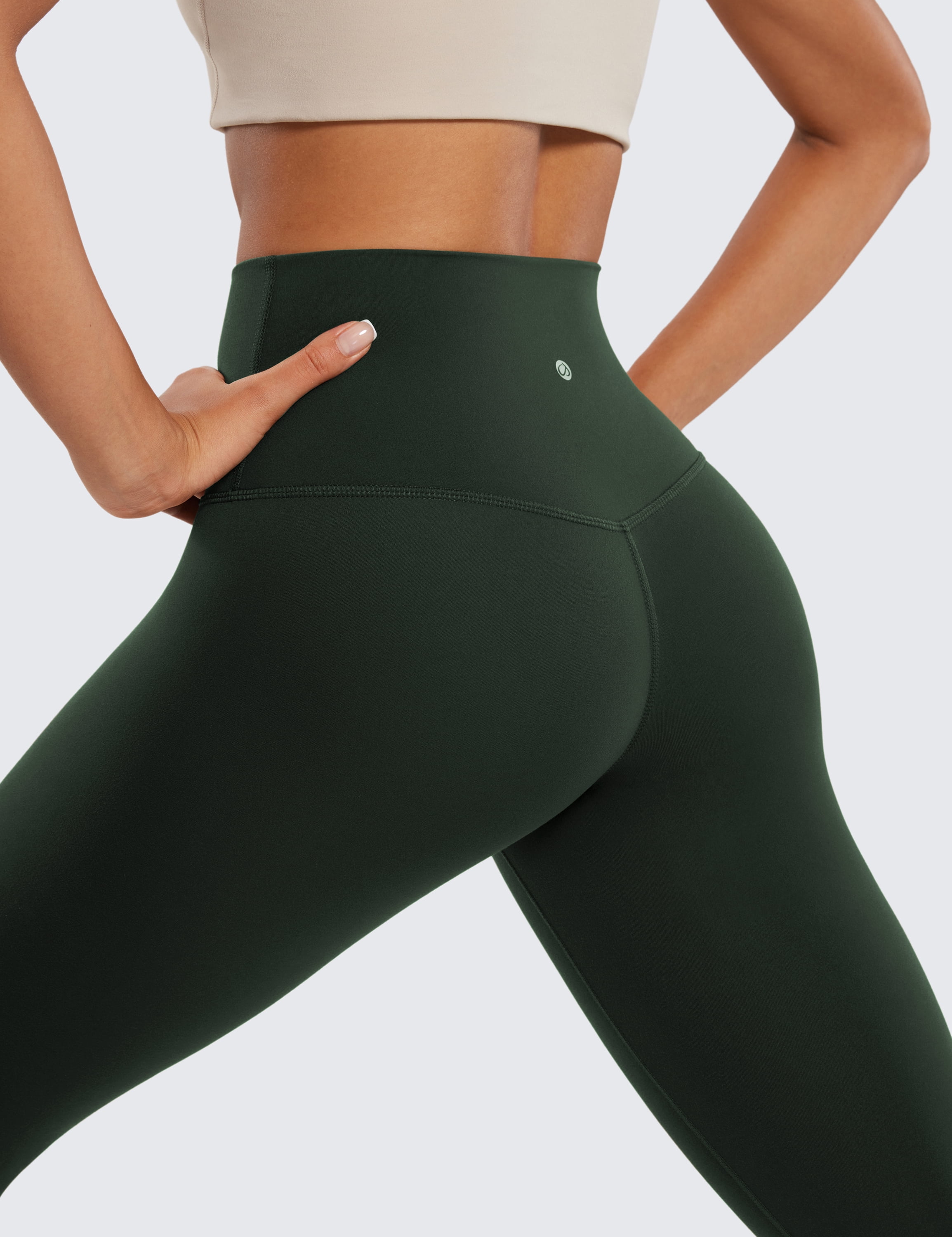 CRZ YOGA Butterluxe Yoga Capris Leggings 19'' High Waisted Workout Soft Athletic Lounge Womens Pants