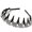 gray, variant on Butterfly Crystal Headband for Women Non-Slip Wavy Rhinestone Hair Accessories for Daily Wear Party Wedding
