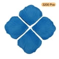 thumbnail image 3 of Silk Artificial Flower Rose Petals, Lake Blue Faux Flowers 2x2 Inch 3200Pcs, 3 of 5