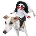 thumbnail image 5 of Duuclume Pet Halloween Costumes Funny Knight Sadako Dog Transformation Clothes M, 5 of 6
