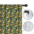 thumbnail image 4 of Blackout Kids Curtains,DarkGreen Cartoon Dinosaurs Eggs Pattern Childrens Insulated Curtains Set Of 2,Bedroom Essentials,Toddler Room Decor 52"x63", 4 of 5