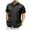 Black, variant on Summer Shirts for Men Solid Color Tops Basic Solid Color Lightweight Breathable Moisture Wicking Shirts With Crew Neck Short Sleeves Business Outfit Summer Fashion Basic
