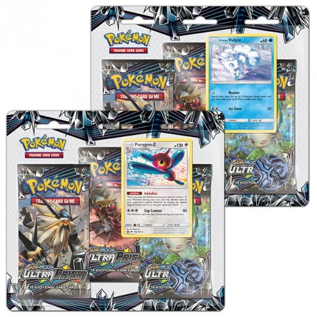 Ufficiale Pokemon sm05 ULTRA PRISMA CUBO BLU /& Marker-TCG-ACCESSORI