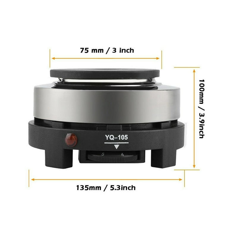 Clearance Sale Mijaution 220V 500W Mini Electric Stove Hot Plate Multifunction Portable Kitchen Heater