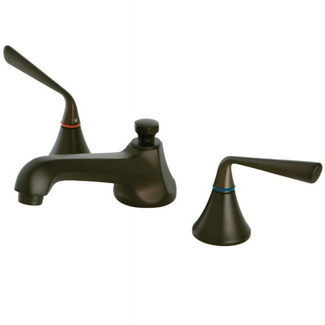 Kingston Brass KS4475ZL Robinet de Salle de Bain à Large Diffusion, Bronze Huilé