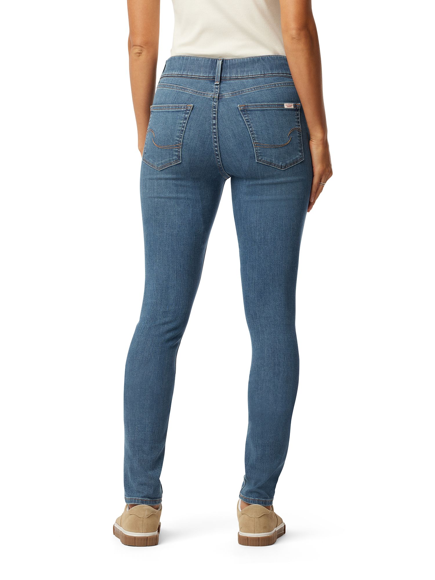 Levi Strauss Signature Women's Shaping Pull-On Skinny Jeans photo 3