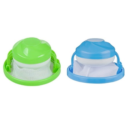 

VKEKIEO Home Floating Lint Hair Catcher Mesh Pouch Washing Machine Laundry Filter Bag