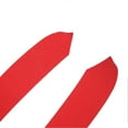 thumbnail image 4 of 2 Pcs Couvre-Accoudoir de Panneau de Porte Intérieur de Remplacement pour Tesla Modèle 3 Modèle Y 2019 à 2023 Rouge (Suède 4996), 4 of 5