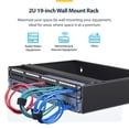 thumbnail image 2 of Rack de red de montaje en pared StarTech.com de 2 U y 35 kg de capacidad, 2 of 8