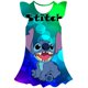 thumbnail image 1 of Niñas Disney Stitch dibujos animados con mangas vestido fiesta de Halloween niñas Stitch princesa vestido Disney Stitch ropa 1-10 Years3T Gao Jinjia LED, 1 of 2