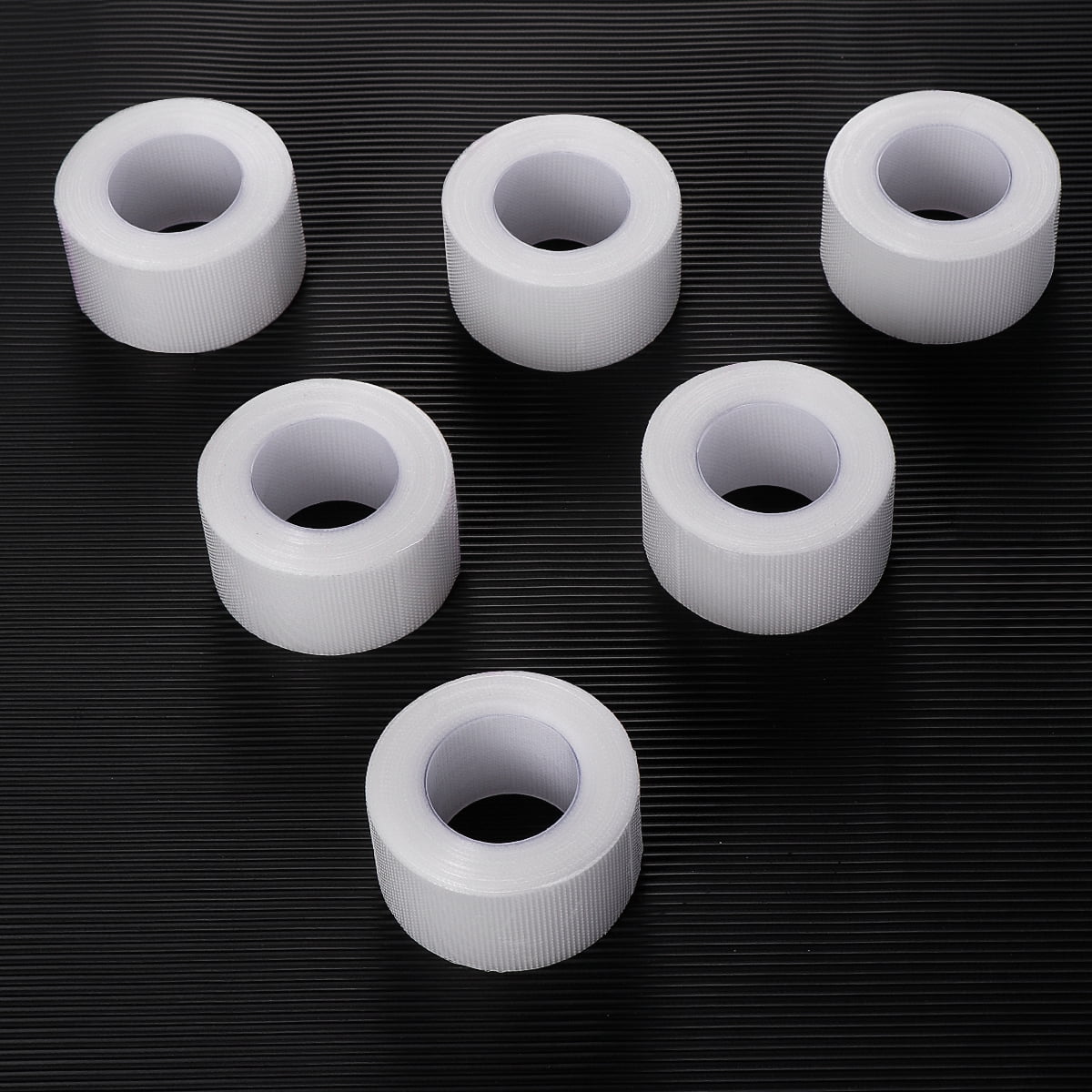 Shuliwen medical tape 6 Rolls Medical Tape Pressure Sensitive Skin Tape Clear Surgical Tape PE Microporous First Aid Tape