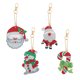 thumbnail image 2 of Cuadros Decorativos 4 Uds llavero de Navidad DIY Kit de pintura de diamante con forma especial completa regalo DQrwqpou Nuevos Originales, 2 of 9