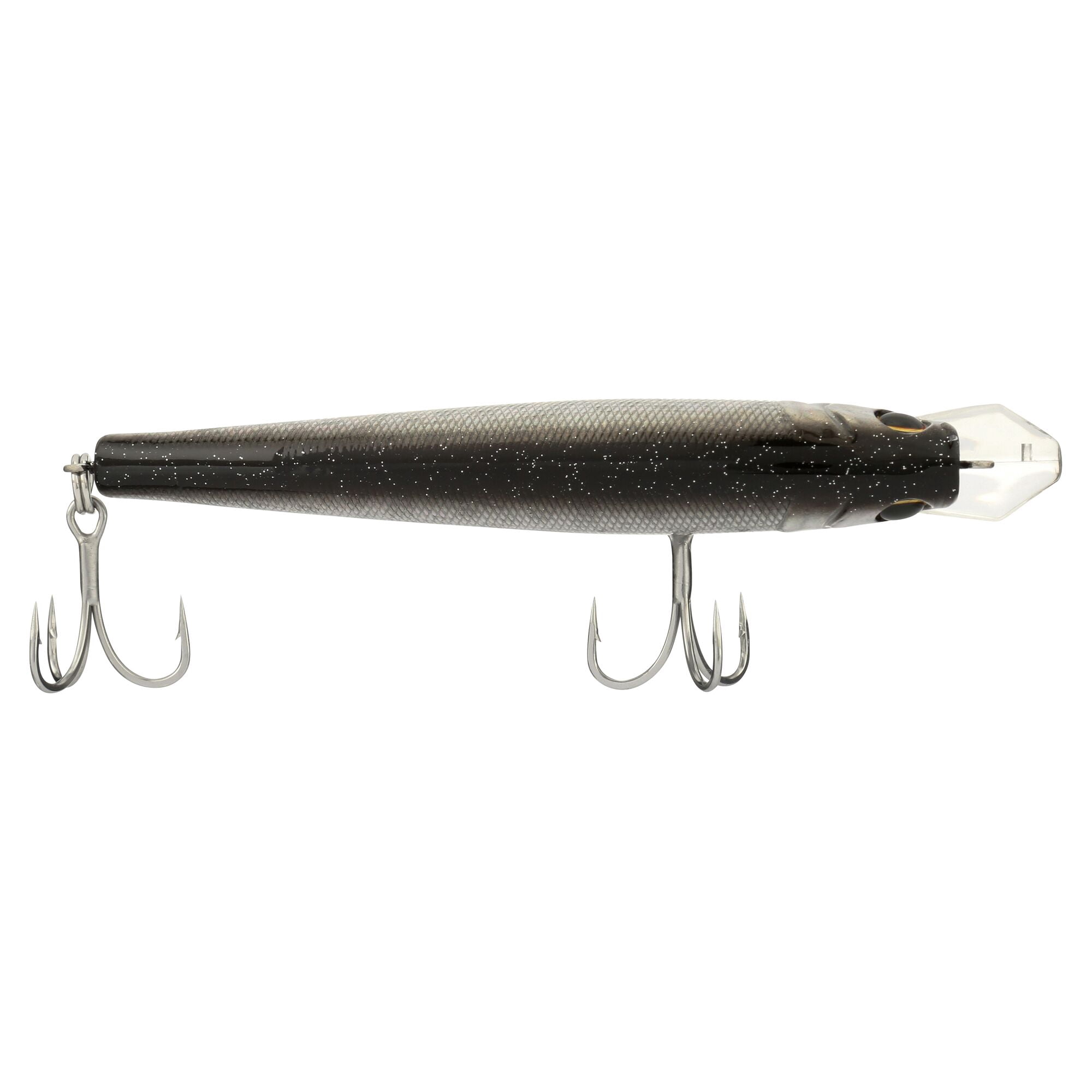 Berkley Cutter Saltwater, 3.5 in, Jerkbaits, Black Silver (1 Count)