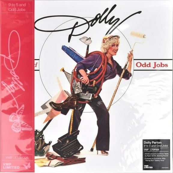 Dolly Parton – 9 To 5 And Odd Jobs LP orange