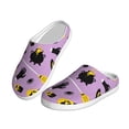 thumbnail image 2 of Kdxio Cute Halloween Women's Men's Slippers Plush Slip-On House Slipper for Winter Indoor Soft Cushion Non-slip Fluffy Slides Slippers-8, 2 of 7