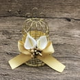 thumbnail image 4 of YAOMOBB Gifts Box Bird Cage Shape Candy Box for Wedding Supply, 4 of 6