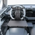 thumbnail image 7 of Steering Wheel Desk Car Food Eating Tray Table,Car Laptop Desk with Phone/Tablet/Cup Holder for SUVs,Trucks & Vans, 7 of 7