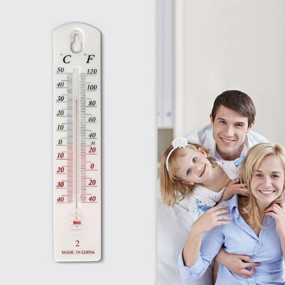 Wall Mounted Hygrometer, Indoor Humidity and Temperature Meter, Agricultural Greenhouse Tool, Accurate Climate Monitor for Indoor Gardening, Improve Plant Growth Conditions