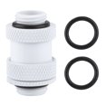 thumbnail image 1 of G1/4 SSJD Brass Expansion Joint Adapter Connector for Computer Water Cooling White 22-31mm, 1 of 11