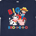 thumbnail image 4 of Inktastic Farmer Tractor EIEIO Big Bro Boys Baby T-Shirt, 4 of 5