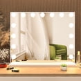 thumbnail image 2 of CONGUILIAO Vanity Mirror with Lights Hollywood Makeup Mirror, Large Vanity Lighted Mirror, Hollywood Mirror with 3 Color Modes, 2 of 9