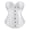 White, variant on Fesfesfes Plus Size Corsets For Women Bustier Lingerie Gothic Shapewear Underwear Body Shaper