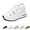 White, variant on Women's Sandals - Lightweight Support for Walking & Adaptive Fit for All-Day Comfort