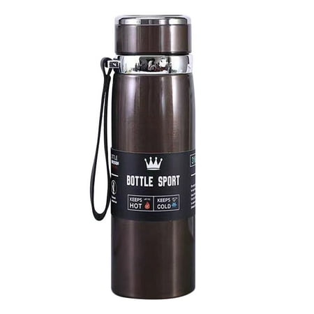 

600ml/800ml/1000ml Thermal Water Bottle Double Stainless Steel Coffee Tea Insulated Cup Leakage-proof Fitness Sport Vacuum Flask