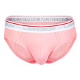 thumbnail image 3 of Aayomet Men's Low Rise Briefs Breathable Bikini Soft Stretchy Underwear,Pink M, 3 of 5