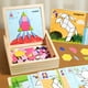 thumbnail image 1 of Magnetic Puzzle Tangram Geometric Solid Building Blocks Focus Training Intelligence Toy, 1 of 1