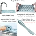 thumbnail image 4 of Ice Cube Tray with Lid BPA Free 3 Pack (99 1.1'' Balls) Small Ice Ball Maker Mold, Ice Tray with Cover Easy-Release Round Sphere Ball Ice Cube Mold Stackable Nugget Ice Mold-Tray Blue, 4 of 7