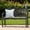 DARK GREY, variant on Wood Bench With Mint Color, Enhancing Indoor And Outdoor Beauty Suiting Different Spaces