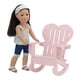 thumbnail image 2 of Mecedora Adirondack Emily Rose de Doll Furniture, 45 cm, color rosa, 2 of 7