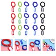 thumbnail image 4 of Howish Spring Spiral Bracelet 22Pcs Colored Plastic Coil Stretch Wristband ID Badge Elastic Spiral Bracelet(4.13"X2.17"X0.1"), 4 of 8