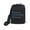 Black, variant on Multi-functional Retro Portable Crossbody Solid Color Reflective Backpack,Black