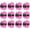 Pink, variant on White Deer 12 Pcs Hand Tally Counter 4 Digit Number Dual Clicker Golf Handy Convenient
