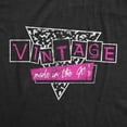 thumbnail image 2 of Mens Vintage Made In The 90s T Shirt Funny Decade Ninties Kid Novelty Tee Graphic Tees, 2 of 9