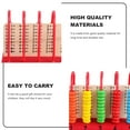 thumbnail image 2 of CIMAXIC Children Creative Calculation Game Learning Abacus Computing Frame Math Toys,5.91"X4.45"X2.95", 2 of 4