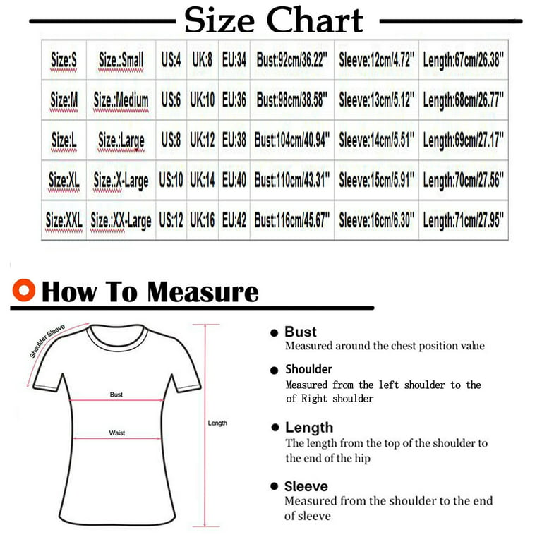 Zpanxa Womens T Shirts Womens V- Neck Solid Color Short Sleeve Lapel Tops  Womens Workout Tops Shirts White S 